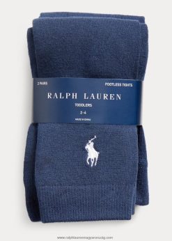 láb nélküli harisnya 2 db 2680486955 gyerekek Ralph Lauren haditengerészet