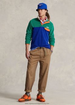 laza szabású twill túranadrág 268048816 férfiak Ralph Lauren feladás tan