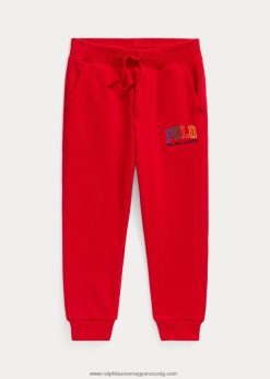 logós gyapjú jogger nadrág 2680486452 gyerekek Ralph Lauren 200 rl piros