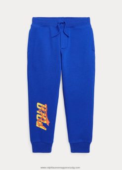 logós gyapjú jogger nadrág 2680486522 gyerekek Ralph Lauren zafír csillag
