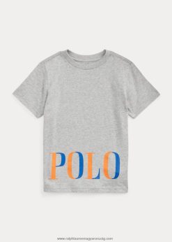 logós pamut dzsörzé póló 2680485768 gyerekek Ralph Lauren és hanga fölött