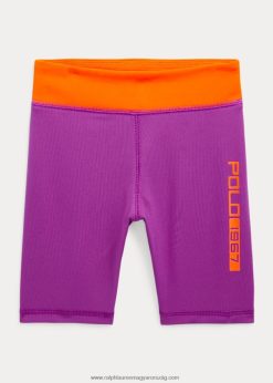 logós stretch interlock kerékpár rövid 2680489953 gyerekek Ralph Lauren lila hajnal