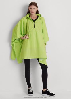 logóval nyomtatható csomagolható esőponcsó 2680484118 nők Ralph Lauren elektromos mész