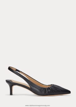 lolah nappa bőr slingback pumpa 2680485030 nők Ralph Lauren fekete