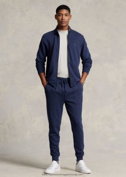 luxus jersey jogger nadrág 268048720 férfiak Ralph Lauren tavaszi tengerész hanga