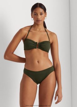 masszív csípő bikini alsó 2680484146 nők Ralph Lauren olajbogyó