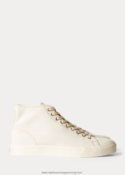 Mayport vászon tornacipő 2680482125 férfiak Ralph Lauren vászon natúr