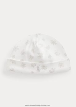 medvemintás biopamut sapka 2680488025 baba Ralph Lauren szürke multi