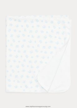 medvemintás biopamut takaró 2680488083 baba Ralph Lauren kék multi