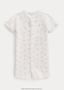 medvenyomat szerves interlock shortall 2680488151 baba Ralph Lauren rózsaszín multi