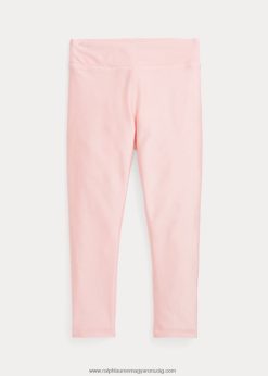 metál stretch-keverék legging 2680487442 gyerekek Ralph Lauren rózsaszín homok