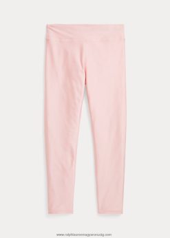 metál stretch-keverék legging 2680487625 gyerekek Ralph Lauren rózsaszín homok