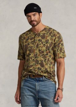 mez henley ing 2680481398 férfiak Ralph Lauren béka camo