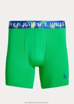 mikroszálas boxeralsó 268048262 férfiak Ralph Lauren golf green/graphic royal