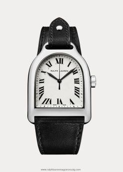 nagy acél 2680482808 férfiak Ralph Lauren fehér számlap