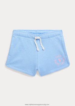 nagy póni logó frottír rövid 2680486802 gyerekek Ralph Lauren babakék