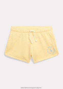 nagy póni logó frottír rövid 2680487053 gyerekek Ralph Lauren kapu sárga