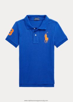 nagy póni pamuthálós pólóing 2680486488 gyerekek Ralph Lauren zafír csillag multi