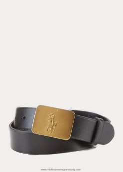 nagy pónicsatos bőröv 2680486328 gyerekek Ralph Lauren fekete