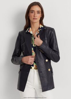 nappa bőr blézer 2680489565 nők Ralph Lauren haditengerészet