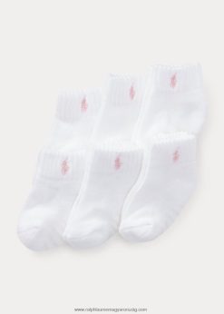 negyed zokni 6 db 2680488051 baba Ralph Lauren fehér