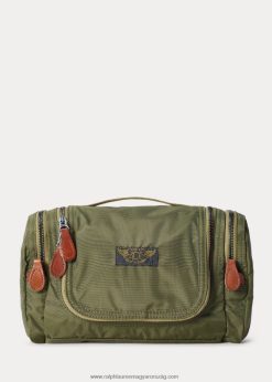 nylon vászon utazókészlet 2680488871 férfiak Ralph Lauren olajbogyó szürkés