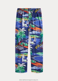nyomtatott pizsamanadrág 268048679 férfiak Ralph Lauren riviera du port print