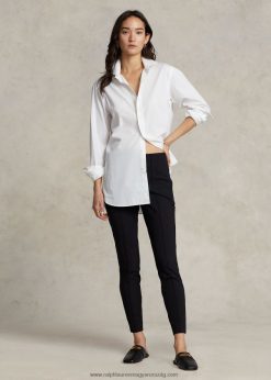 nyúlik vékony nadrág 2680482886 nők Ralph Lauren fekete