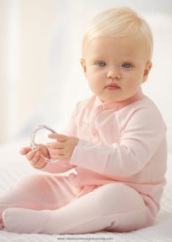 organikus pamut talpú kezeslábas 2680487717 baba Ralph Lauren finom rózsaszín