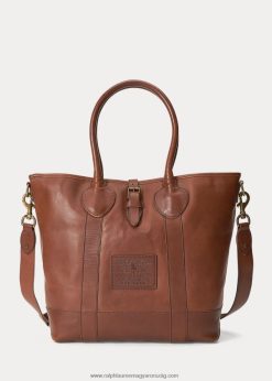 örökség bukdácsolt bőr táska 2680482338 férfiak Ralph Lauren nyereg