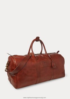 örökségbőr duffin 2680482380 férfiak Ralph Lauren nyereg