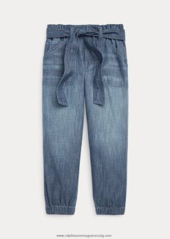 öves rakomány jogger nadrág 2680489997 gyerekek Ralph Lauren chambray