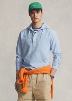 oxford kapucnis popover ing 268048861 férfiak Ralph Lauren kék
