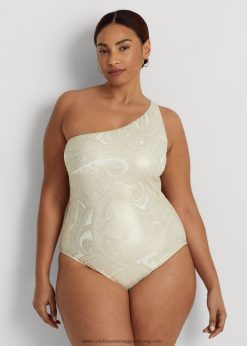 paisley egyvállú egyrészes 2680484583 nők Ralph Lauren Arany