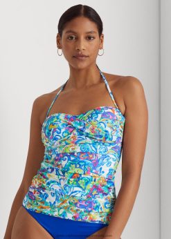 paisley twist-front bandeau tankini 2680484164 nők Ralph Lauren több