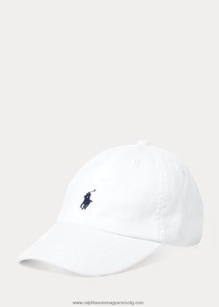 pamut chino baseball sapka 2680485952 gyerekek Ralph Lauren fehér