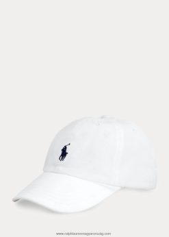 pamut chino baseball sapka 2680486322 gyerekek Ralph Lauren fehér