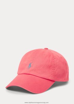 pamut chino golyós sapka 2680482493 férfiak Ralph Lauren piroség