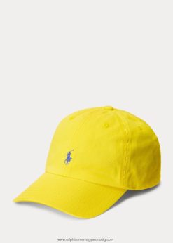 pamut chino golyós sapka 2680486632 gyerekek Ralph Lauren citromzúzás