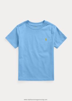 pamut dzsörzé crewneck póló 2680485896 gyerekek Ralph Lauren kikötő sziget kék