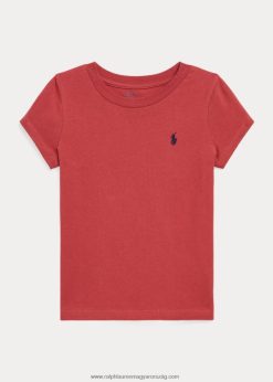 pamut dzsörzé póló 2680486912 gyerekek Ralph Lauren chili paprika piros