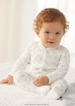 pamut interlock lábú kezeslábas 2680487722 baba Ralph Lauren kék multi