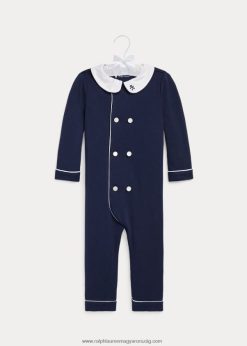 pamut kétsoros kezeslábas 2680487743 baba Ralph Lauren rfd nvy