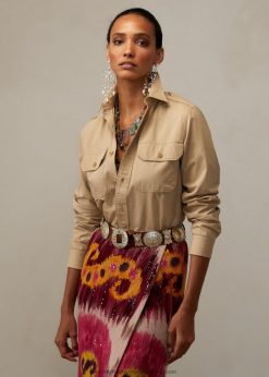 pamut twill használati ing 2680489335 nők Ralph Lauren Cser