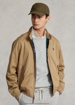 pamut twill kabát 2680488582 férfiak Ralph Lauren cafe tan