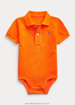 pamuthálós póló body 2680487684 baba Ralph Lauren vitorlás narancs