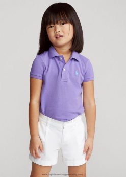 pamuthálós pólóing 2680486753 gyerekek Ralph Lauren kaktusz lila