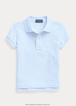 pamuthálós pólóing 2680486756 gyerekek Ralph Lauren irodai kék