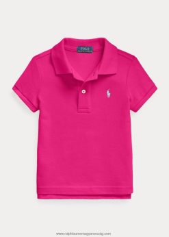 pamuthálós pólóing 2680486757 gyerekek Ralph Lauren rózsaszín égbolt