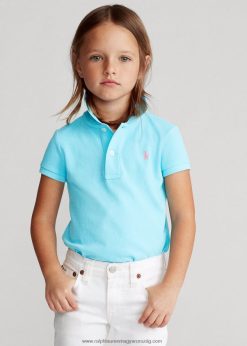 pamuthálós pólóing 2680486758 gyerekek Ralph Lauren türkiz nova